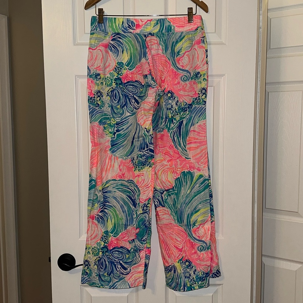 Lilly Pulitzer linen pants